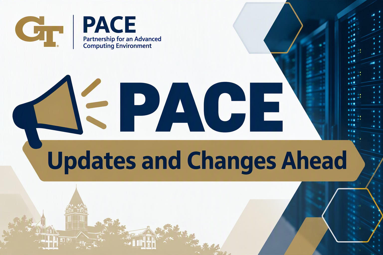 Pace changes and updates graphic